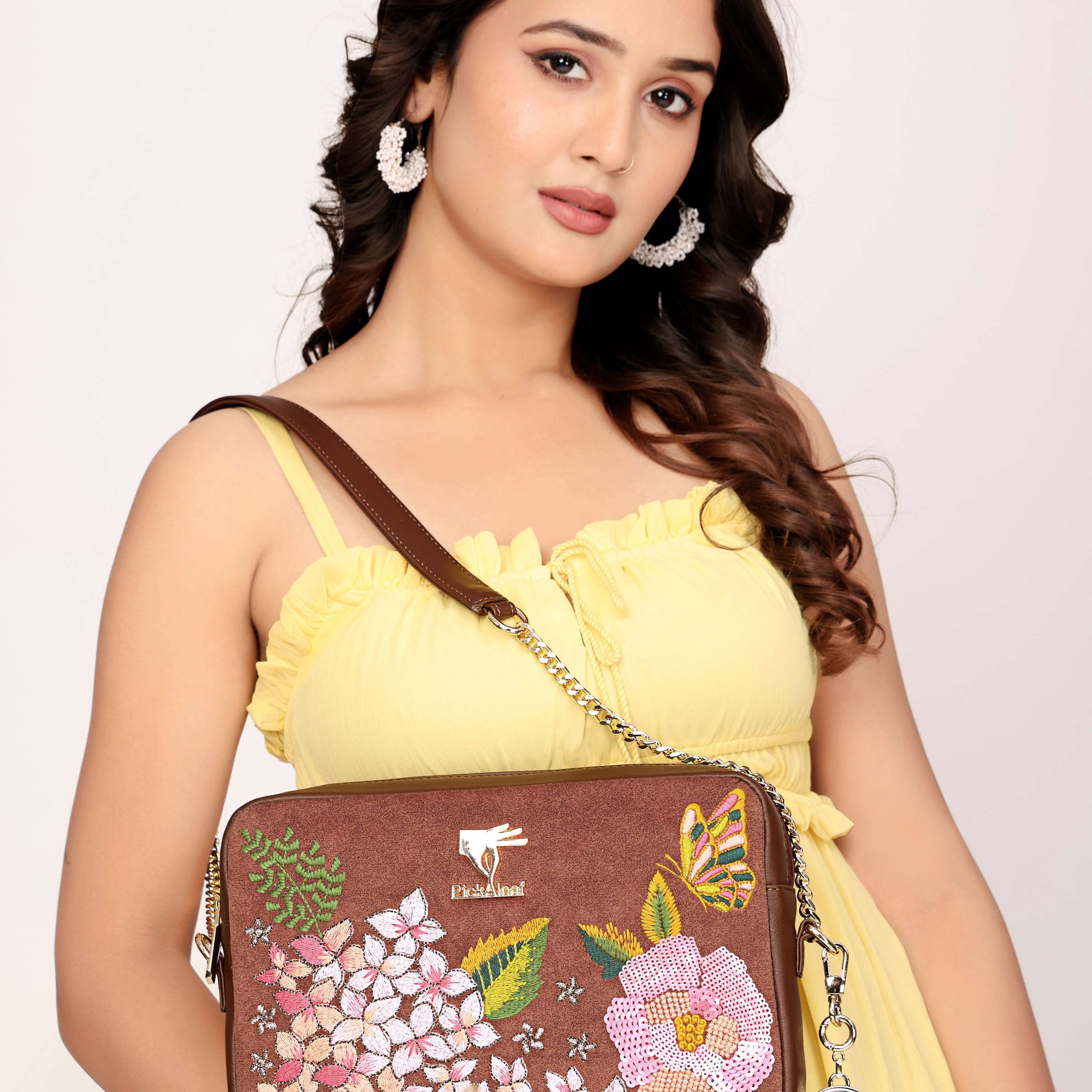 Blossom Wood Sling Bag – Special Edition