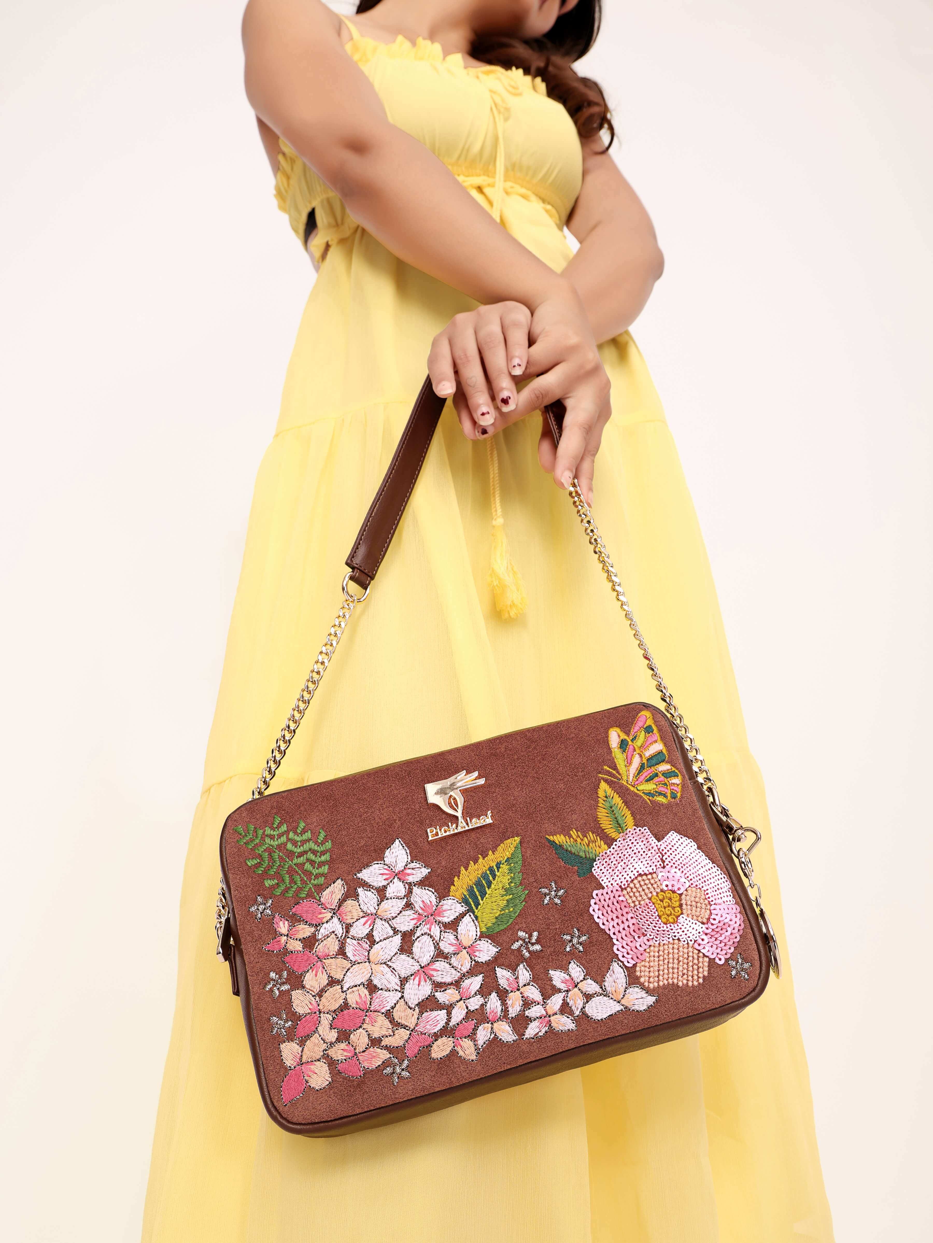 Blossom Wood Sling Bag – Special Edition