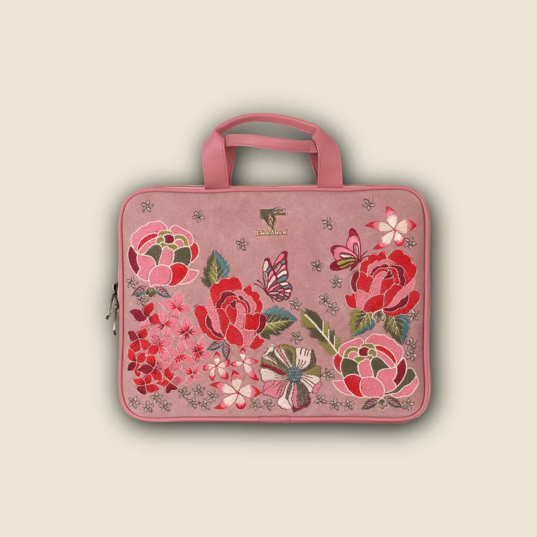 Pink Designer Petal Eden Laptop Sleeve